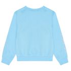 بدلة رياضية بالشعار باللون الأزرق للأولاد, 1, hi-res