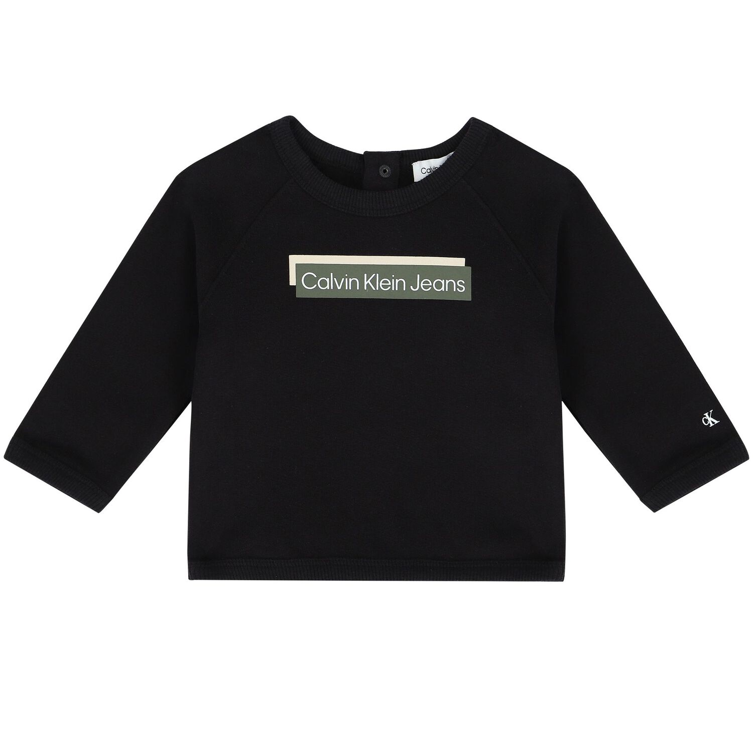 Baby Boys Black Logo Tracksuit, 1, hi-res