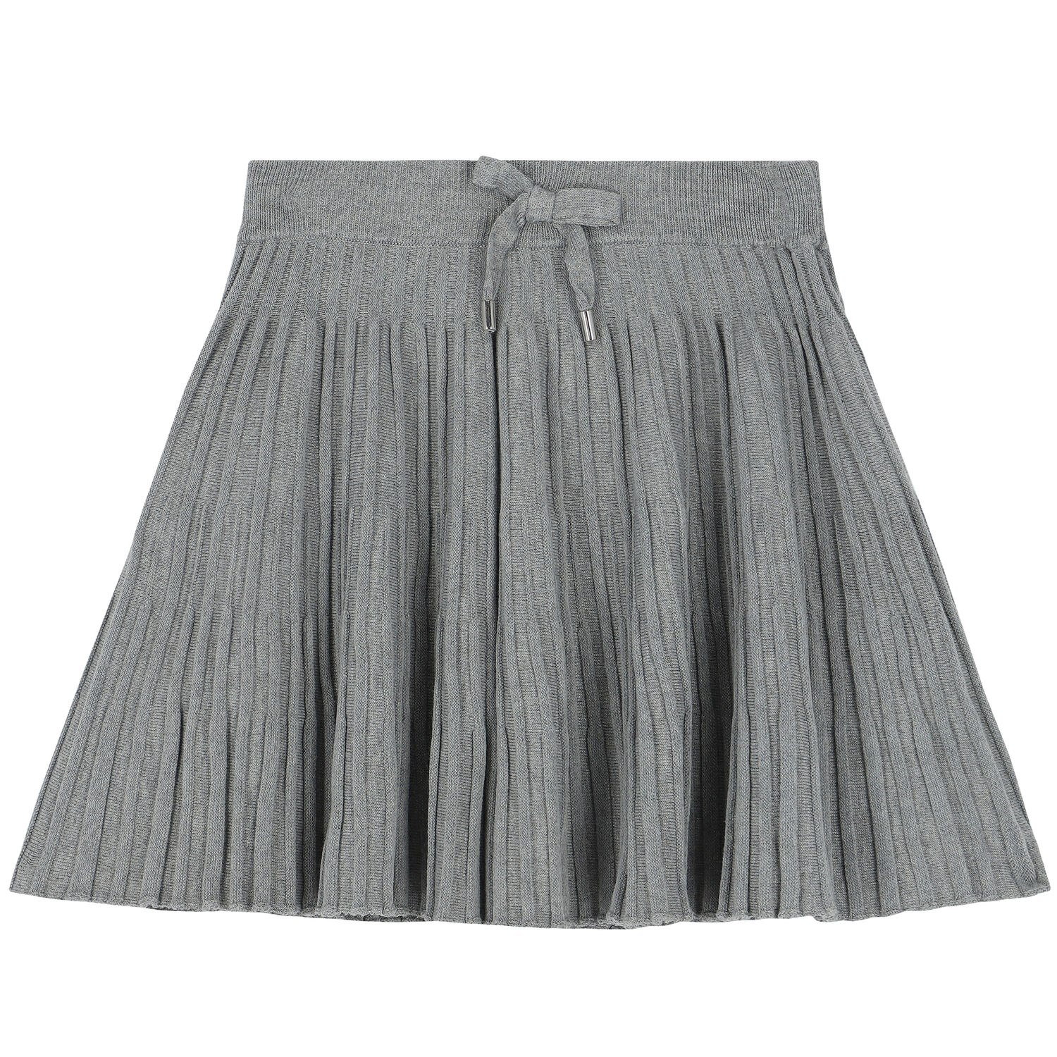 Girls Grey Pleated Skirt, 1, hi-res image number null