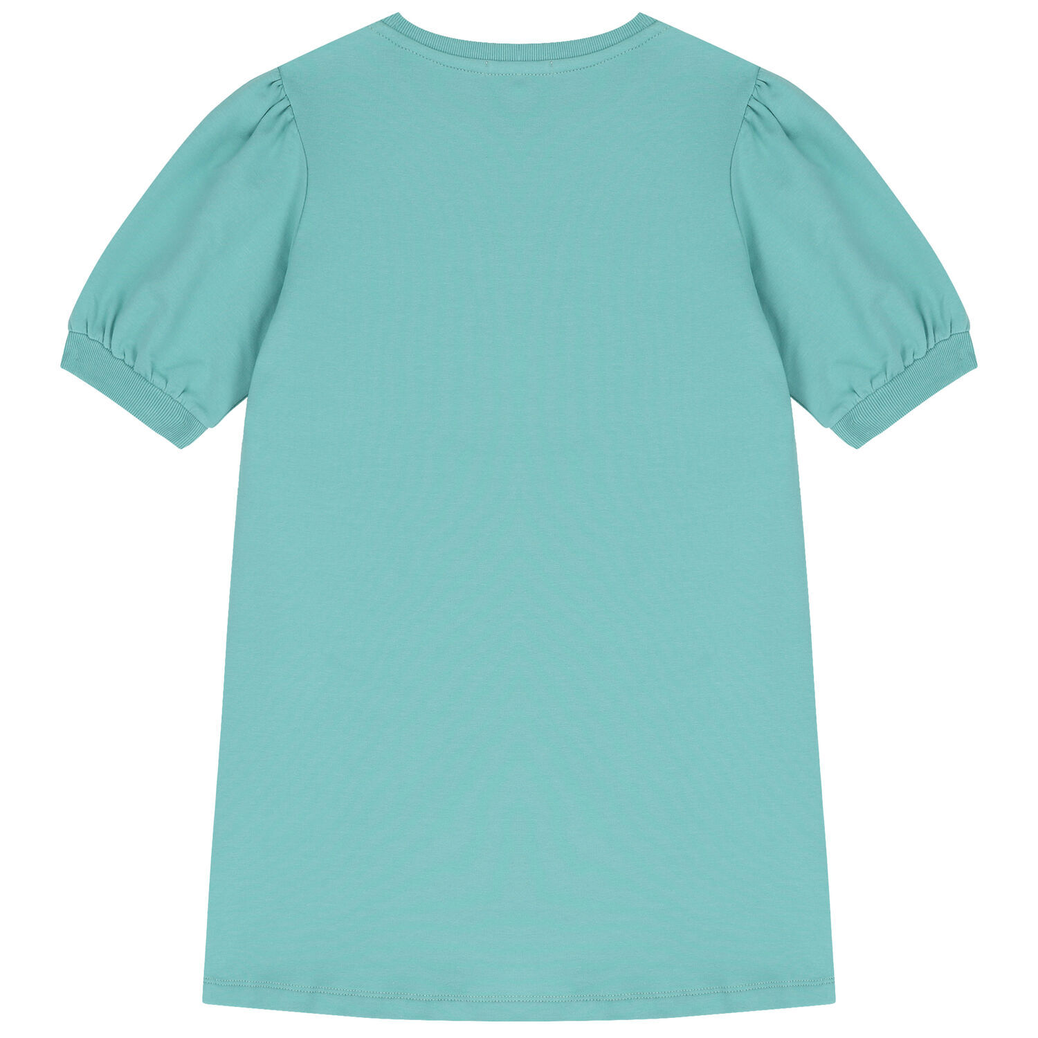 Girls Green Logo Bag Dress, 1, hi-res