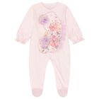 Baby Girls Pink Floral Babygrow Gift Set, 1, hi-res