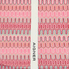 Girls Pink Crochet Lace Dress, 1, hi-res