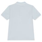 تيشيرت بولو بالشعار باللون الازرق , 1, hi-res