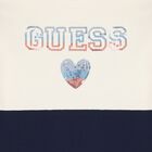 فستان سويت شيرت عاجي اللون للبنات, 1, hi-res