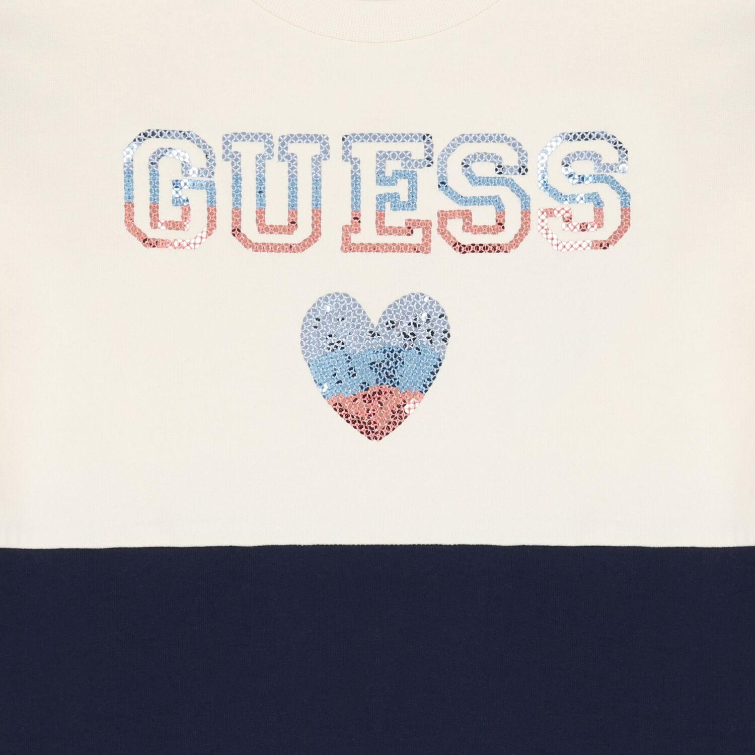 فستان سويت شيرت عاجي اللون للبنات, 1, hi-res image number null