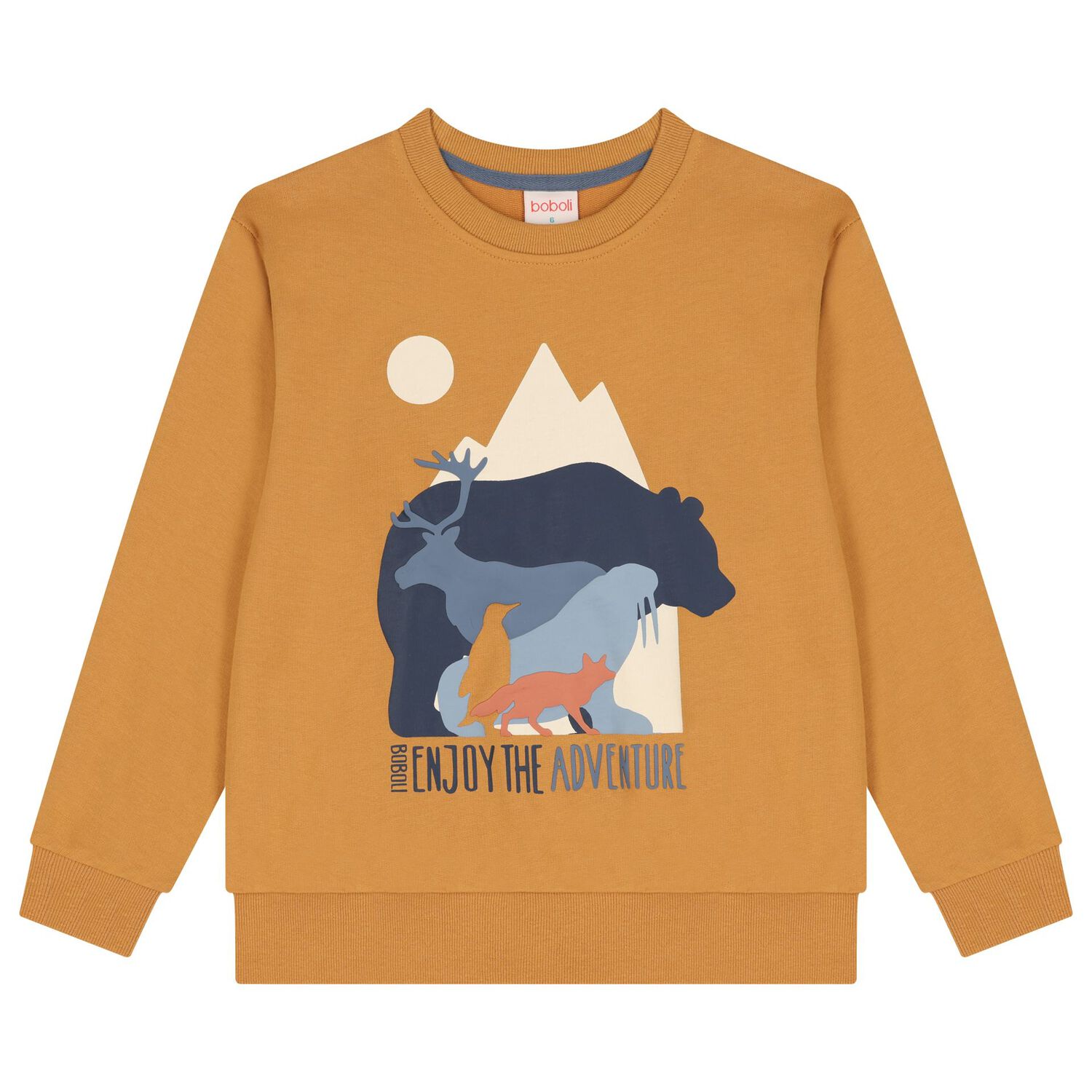 بدلة رياضية باللون الاصفر والازرق للاولاد, 1, hi-res