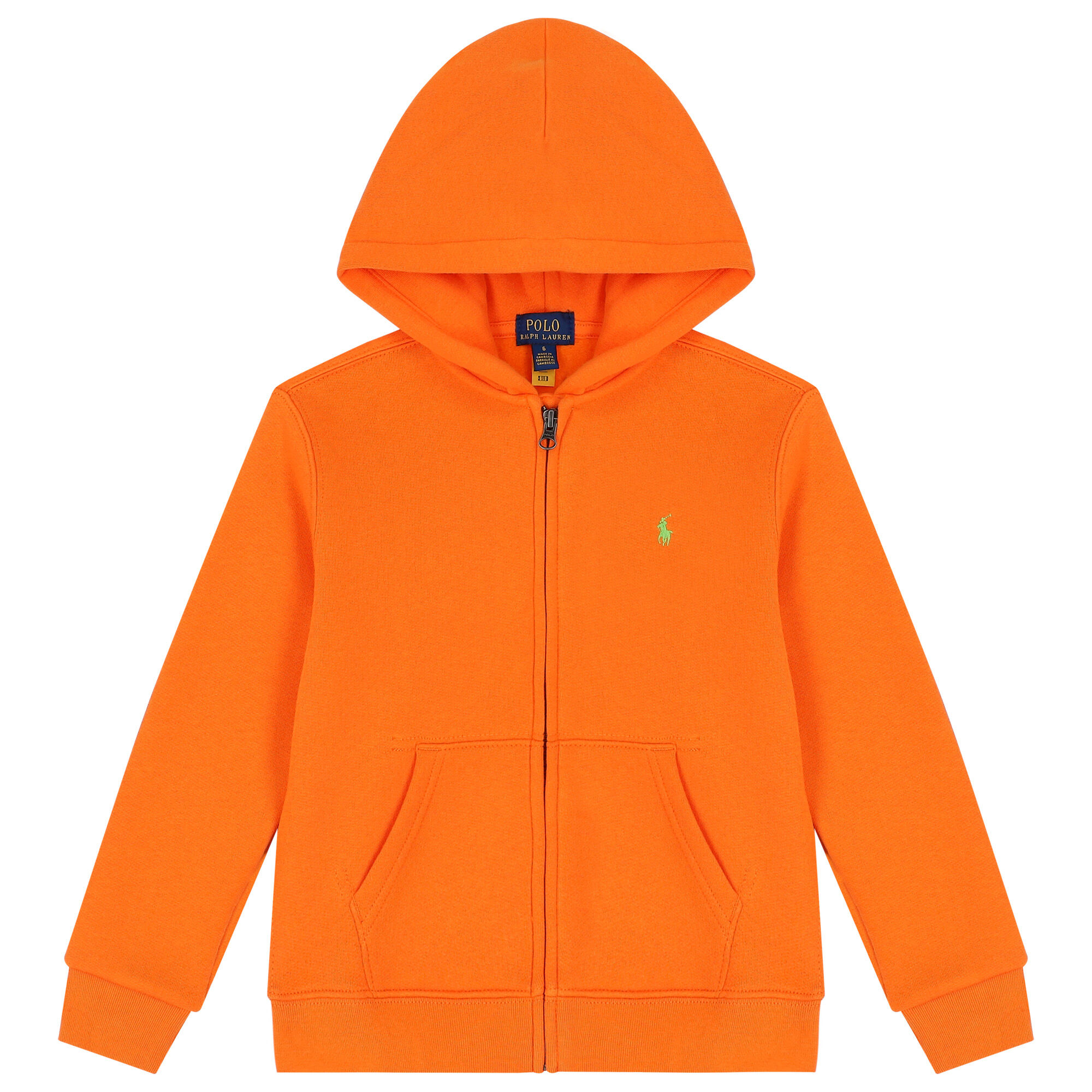 Orange zip up top deals
