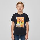 Boys Navy Animals T-Shirt, 1, hi-res