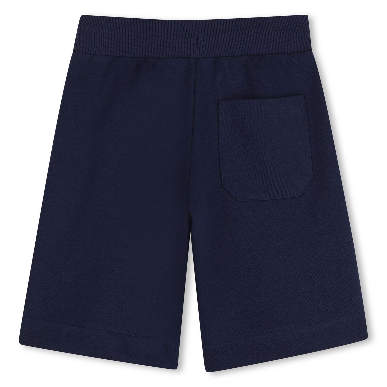 Boys Navy Blue Logo Shorts, 4, hi-res