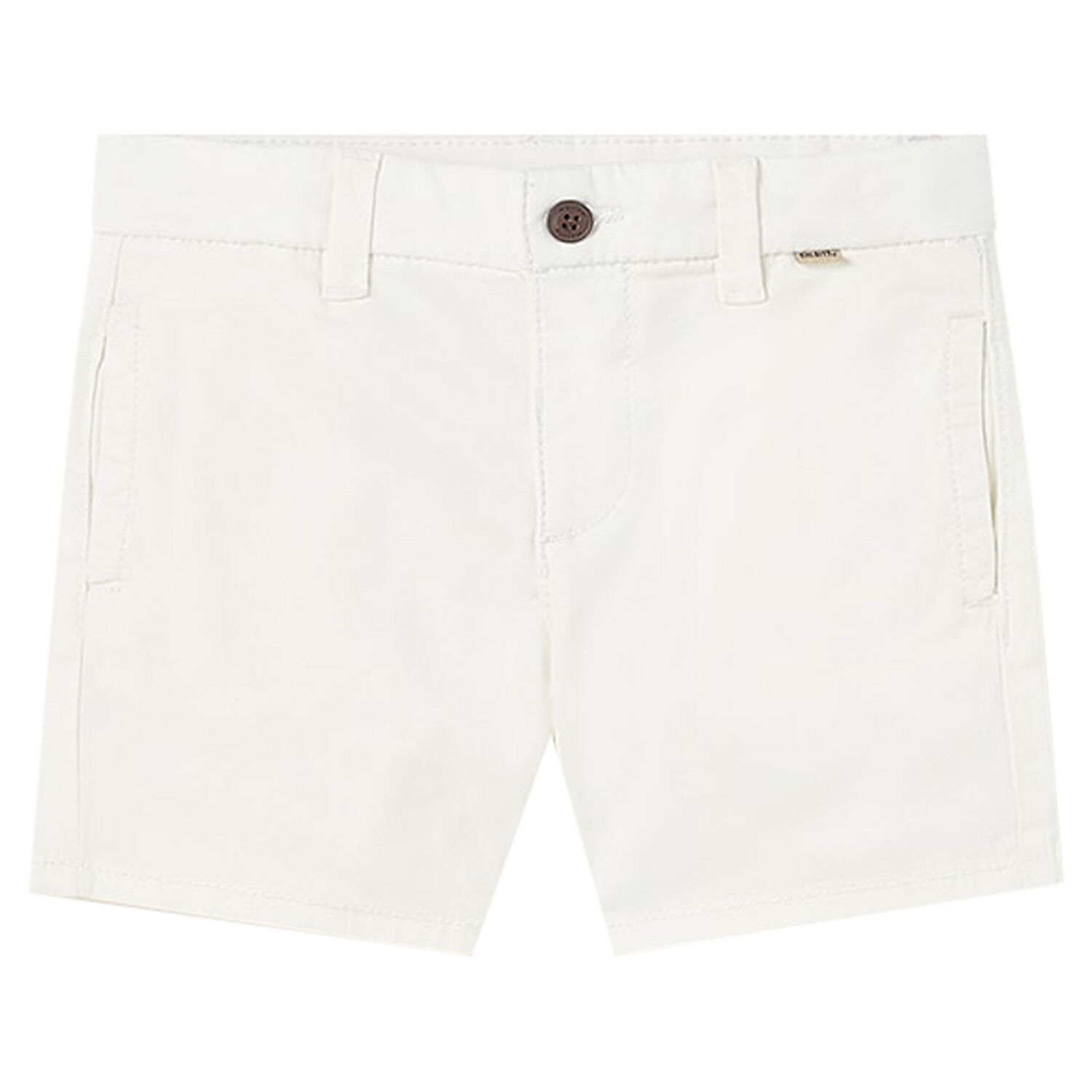 شورت قطن باللون الأوف وايت للاولاد, 1, hi-res