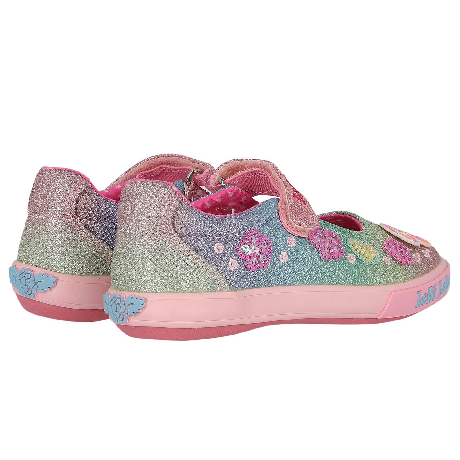 Girls Multi-Coloured Logo Shoes, 1, hi-res image number null
