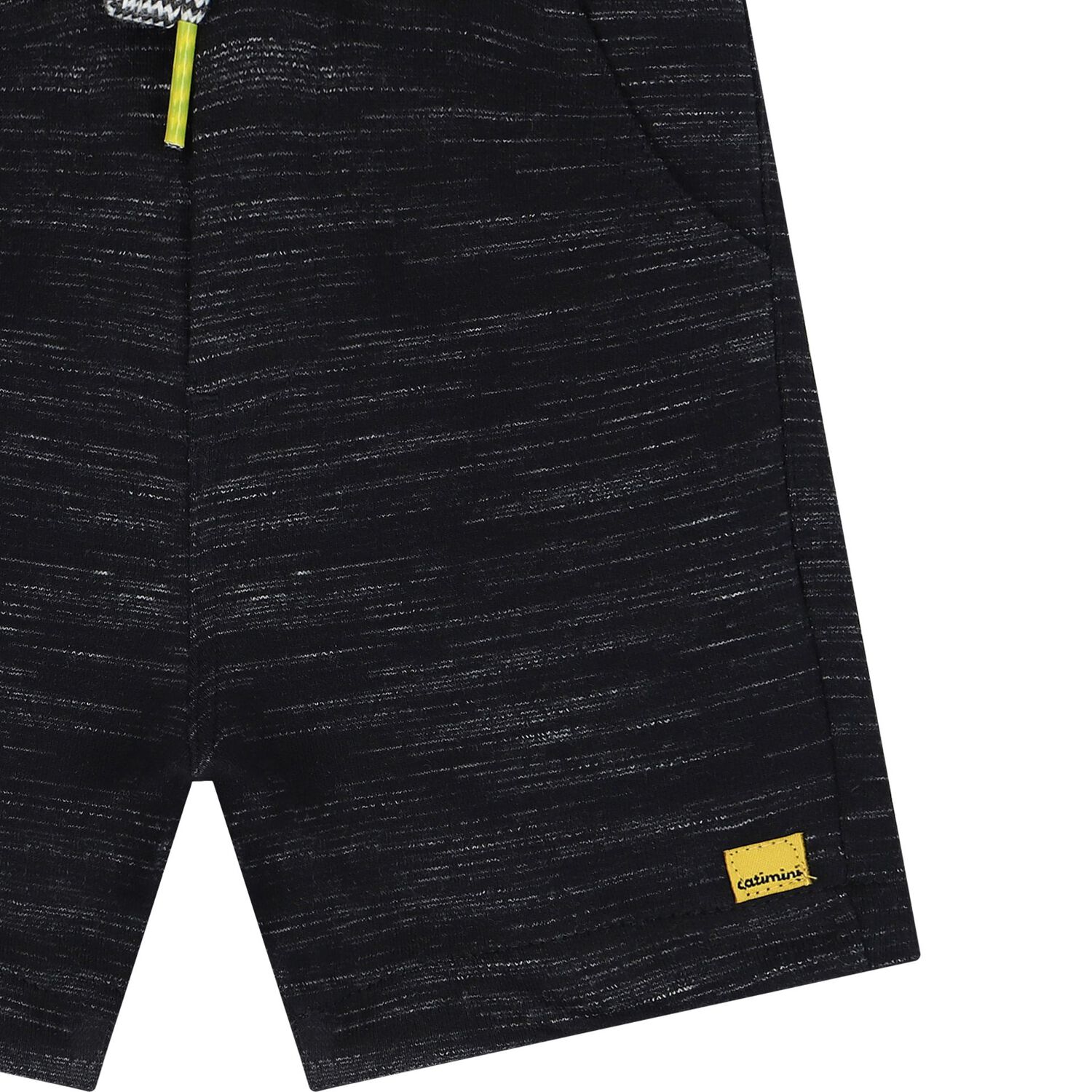 Younger Girls Black Jersey Shorts, 1, hi-res image number null