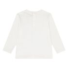 Baby Boys Navy Blue Logo Teddy Bear Dungaree Set, 1, hi-res