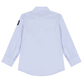 Boys Blue Logo Shirt
