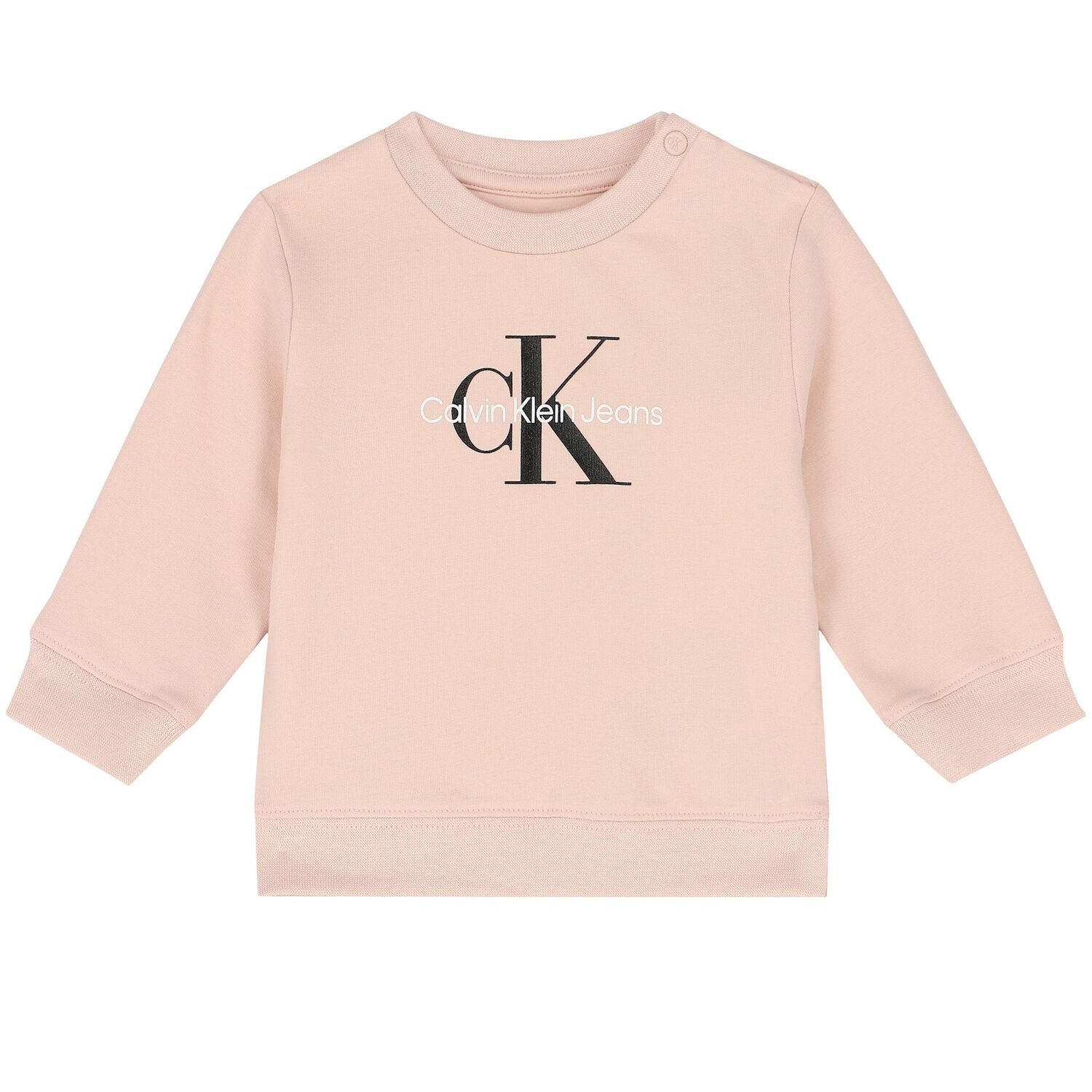 Baby Girls Pink Logo Tracksuit, 2, hi-res image number null