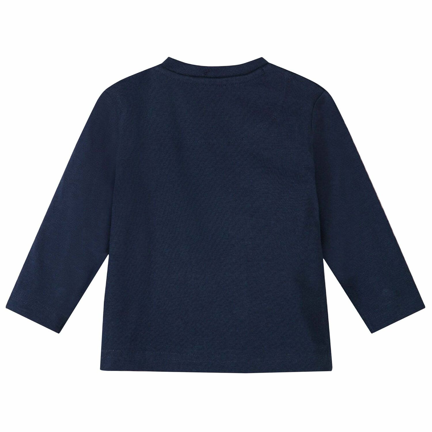 توب باكمام طبعة رائد فضاء باللون الكحلى للاولاد, 2, hi-res