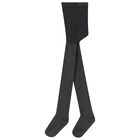 جوارب لامعة باللون الاسود للبنات, 1, hi-res