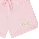 Girls Pink Logo Shorts, 1, hi-res
