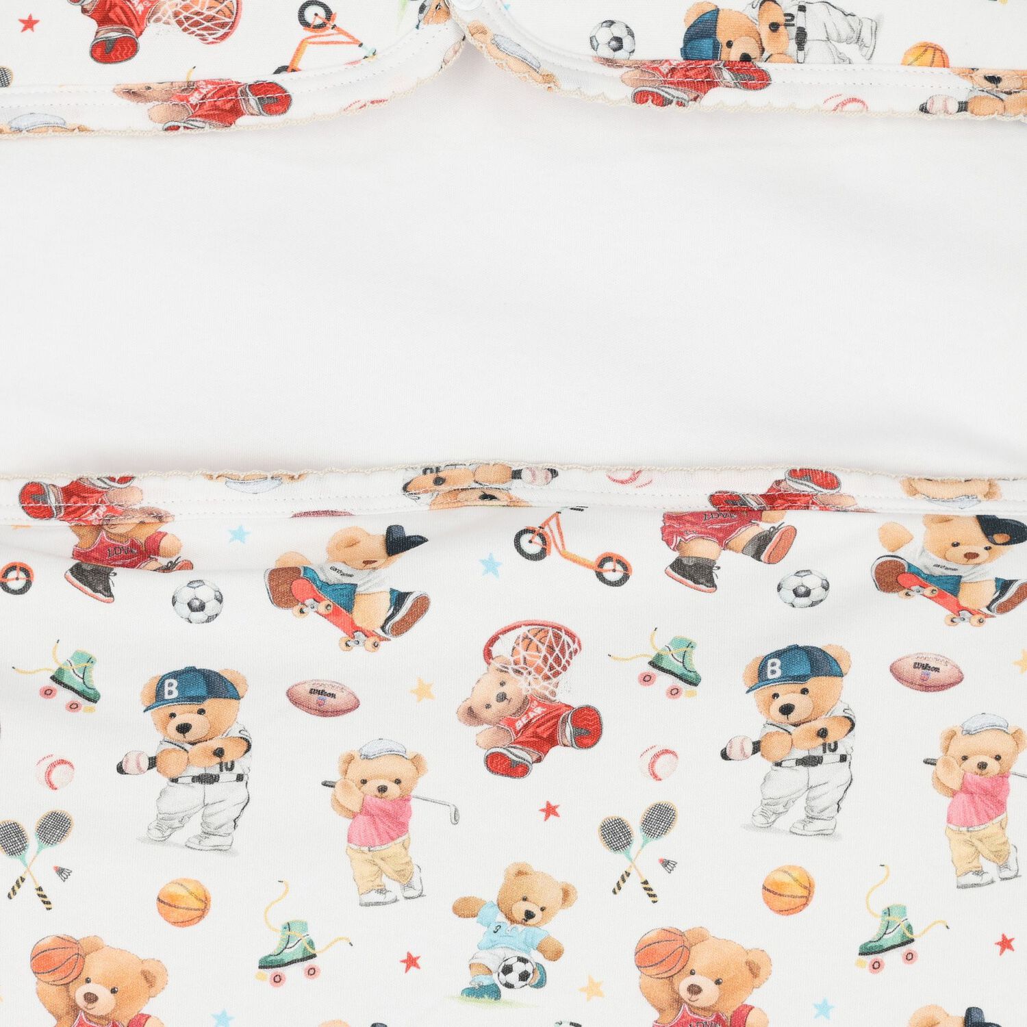 مدس الدب الأبيض المرح للأولاد الصغار, 1, hi-res