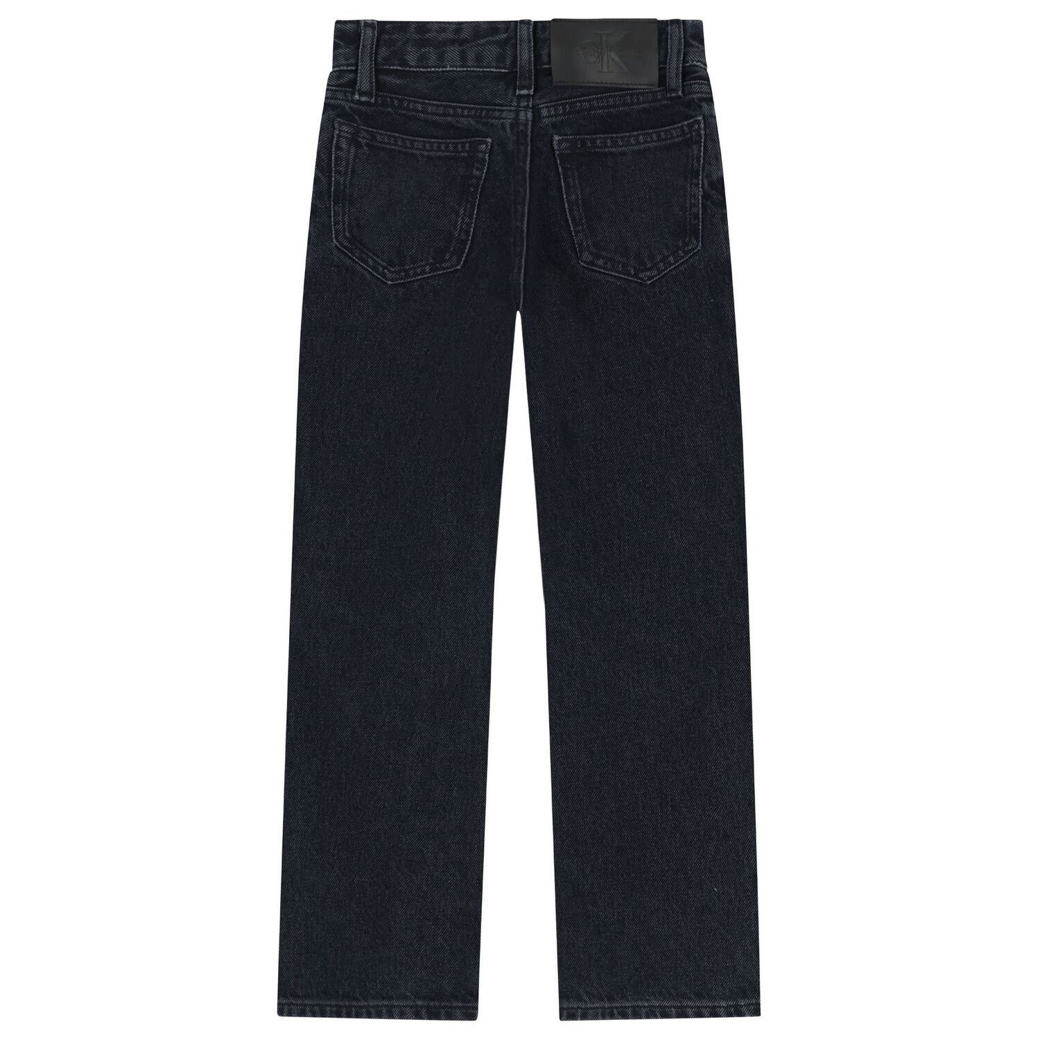 بنطلون جينز أزرق داكن للبنات, 1, hi-res image number null