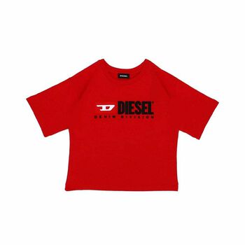 Girls Red Logo T-Shirt