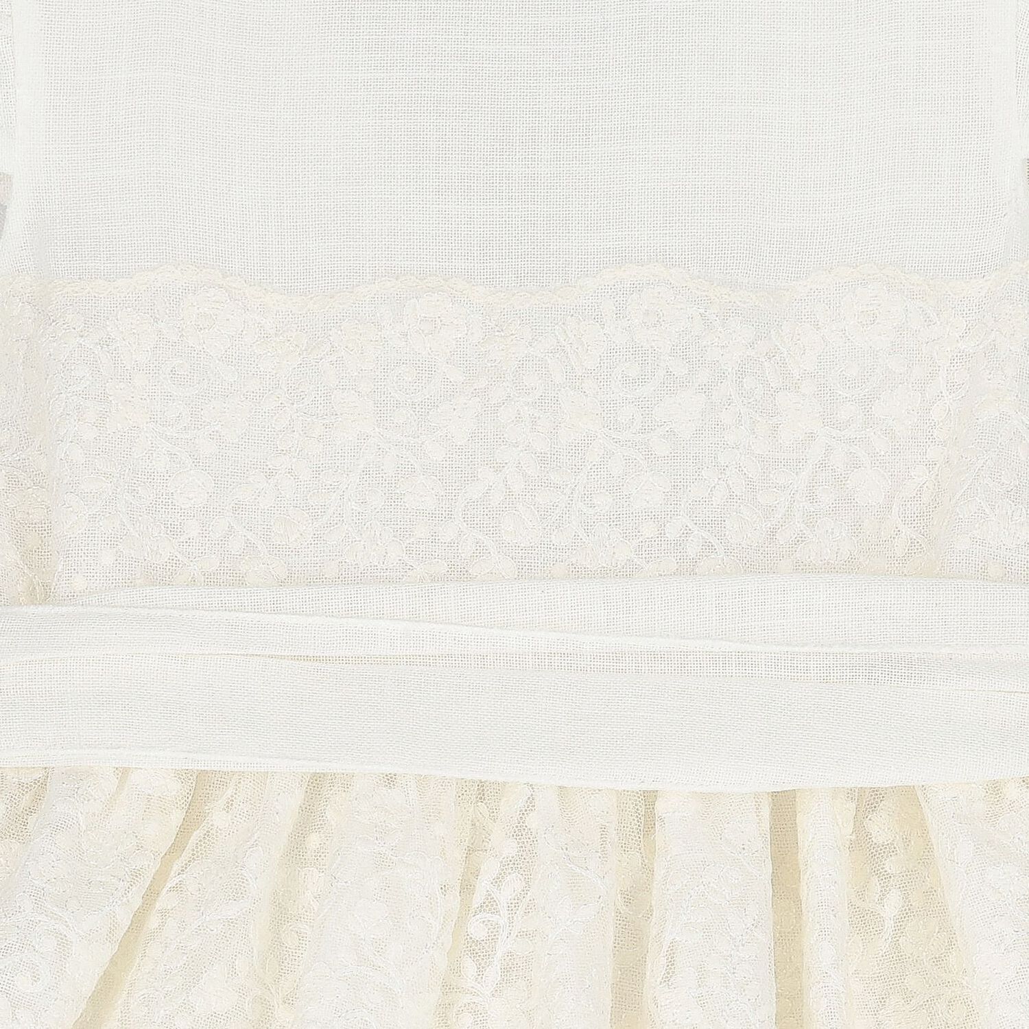 Girls Ivory Lace Dress, 1, hi-res image number null