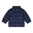 Baby Boys Naby Blue Logo Puffer Jacket, 1, hi-res
