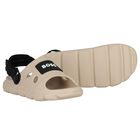 Boys Beige & Black Logo Sandals, 2, hi-res