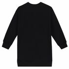 فستان بشعار ماسى باللون الاسود, 2, hi-res