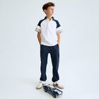 Boys White Polo Shirt, 1, hi-res