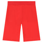 Boys Red Logo Shorts, 1, hi-res