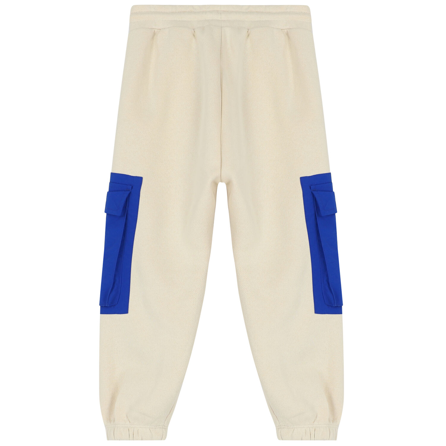 Boys Beige Logo Joggers, 1, hi-res image number null