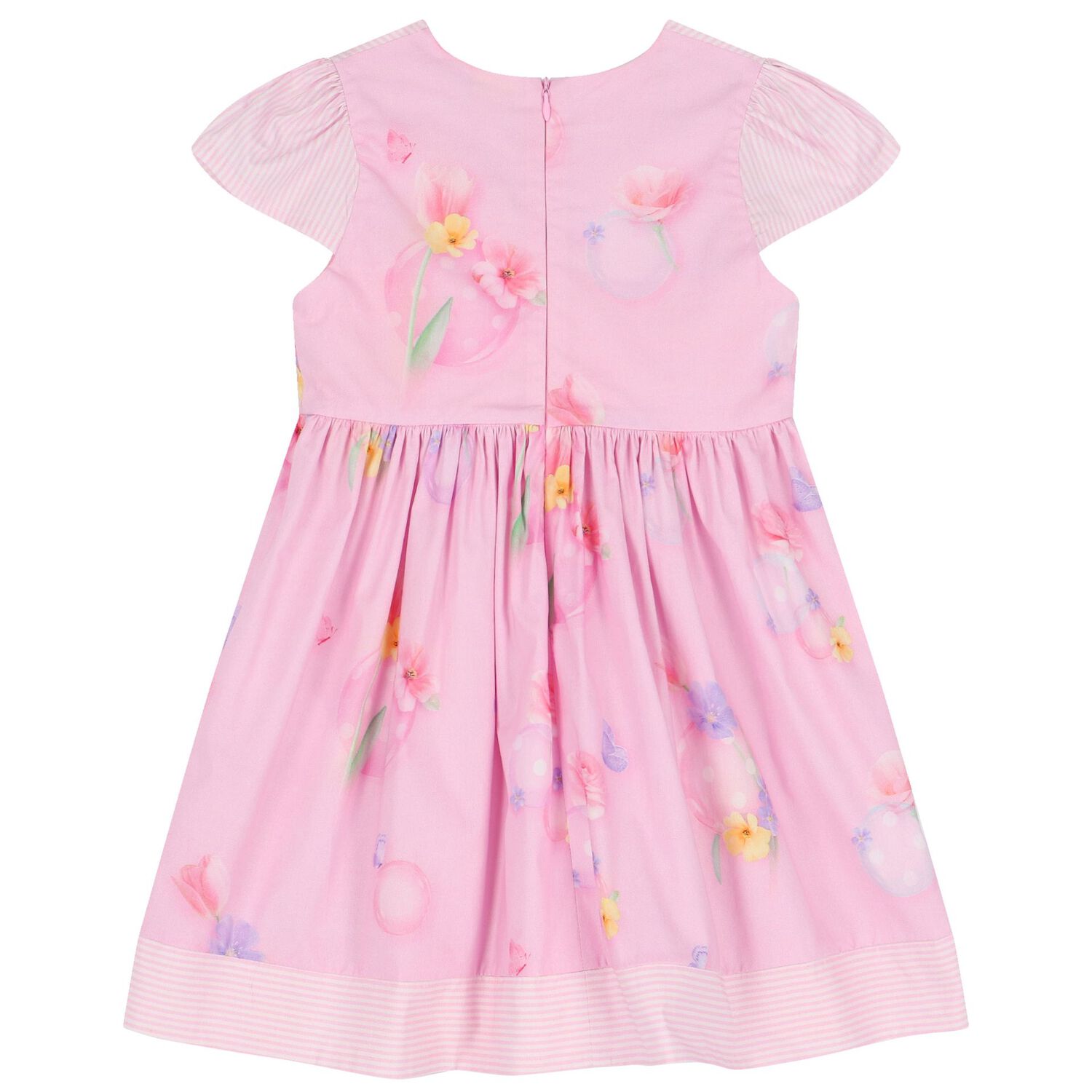Girls Pink Floral Dress, 1, hi-res image number null