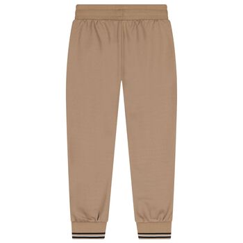 Boys Beige Joggers