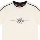 Boys Beige Logo T-Shirt, 1, hi-res