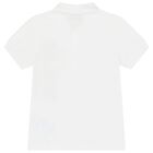 تيشيرت بولو أولاد بشعار تيدى باللون الأبيض, 1, hi-res