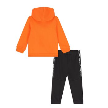 Younger Boys Orange & Black Hot Wheels Tracksuit