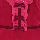 Girls Pink Ruffled Dress, 1, hi-res