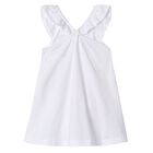 Girls White Animals Dress, 3, hi-res