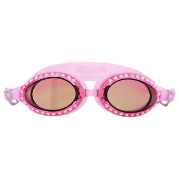 Girls Pink Swimming Goggles