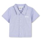 Baby Boys Blue Logo Shorts Set, 1, hi-res