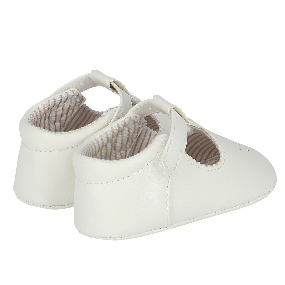 Mayoral Ivory Pre Walker Baby Shoes Junior Couture UAE