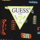 تيشيرت أولاد بالشعار باللون الاسود, 3, hi-res