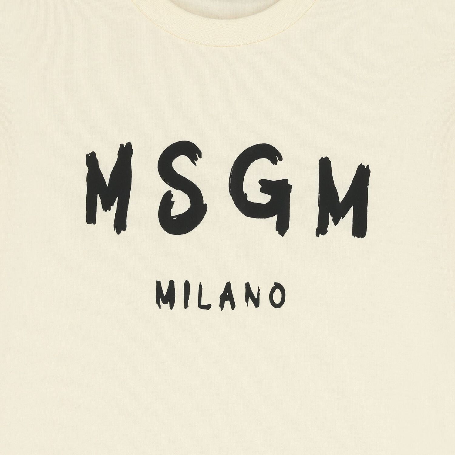 تيشيرت بالشعار باللون العاجى , 2, hi-res