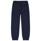 Navy Blue Logo Joggers, 3, hi-res