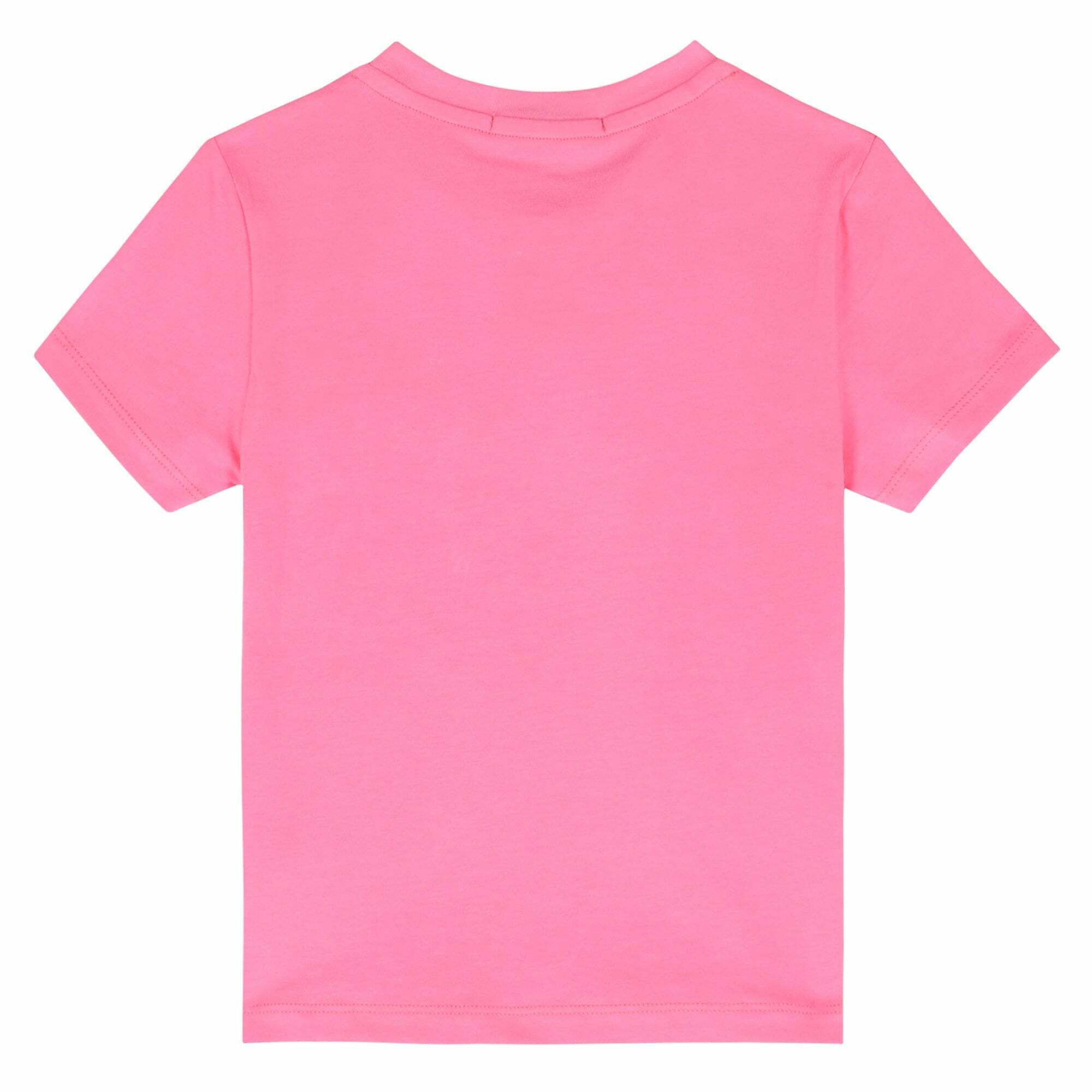 Miss Blumarine Girls Pink Logo T Shirt Junior Couture UAE