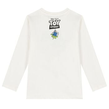 Boys Ivory Disney Toy Story Long Sleeve Top