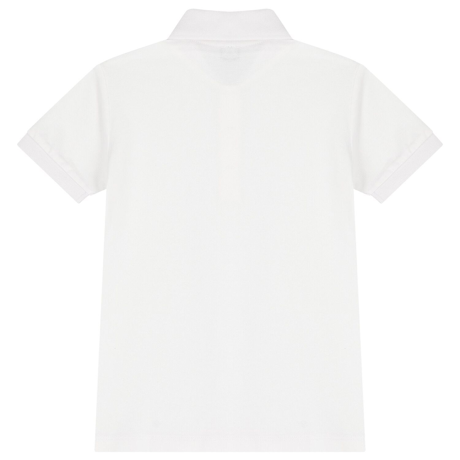 قميص بولو باللون الأبيض بطبعة دب تيدي للأولاد, 2, hi-res image number null