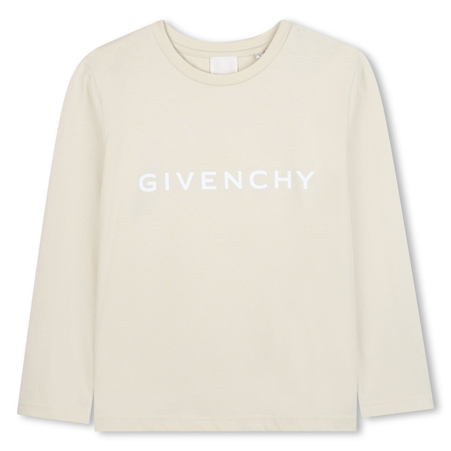 Ivory Logo Long Sleeve Top, 1, hi-res image number null