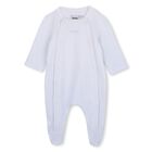 طقم هدايا ملابس أطفال  باللونين الأزرق والأبيض مع شعار, 2, hi-res